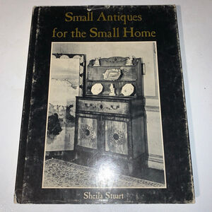 Small Antiques for the Small Home Coffee Table Book Black Beige One Size